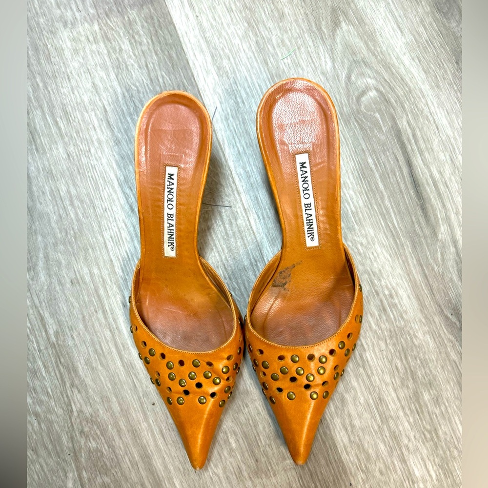 Vintage Manolo Mules